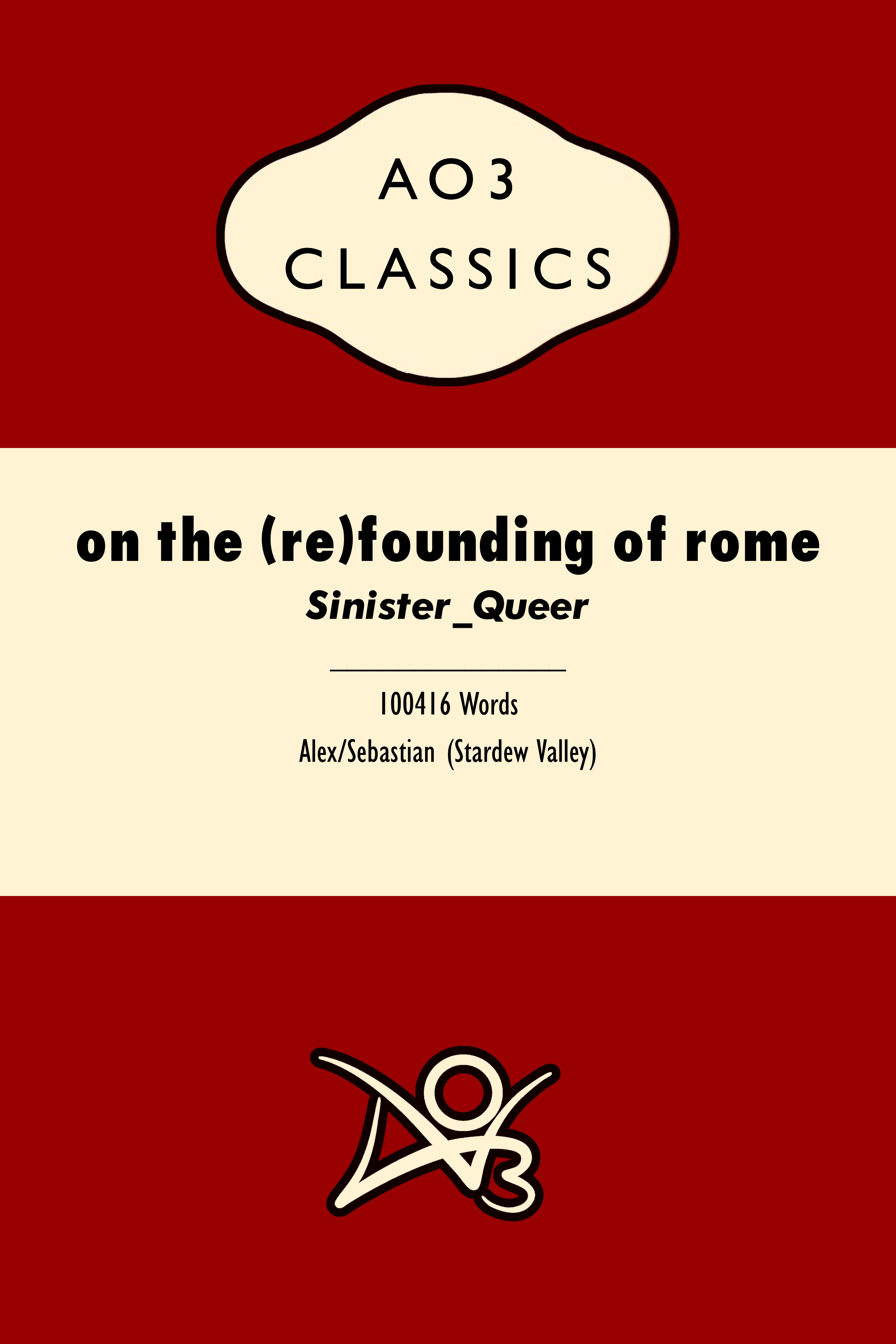on the (re)founding of rome