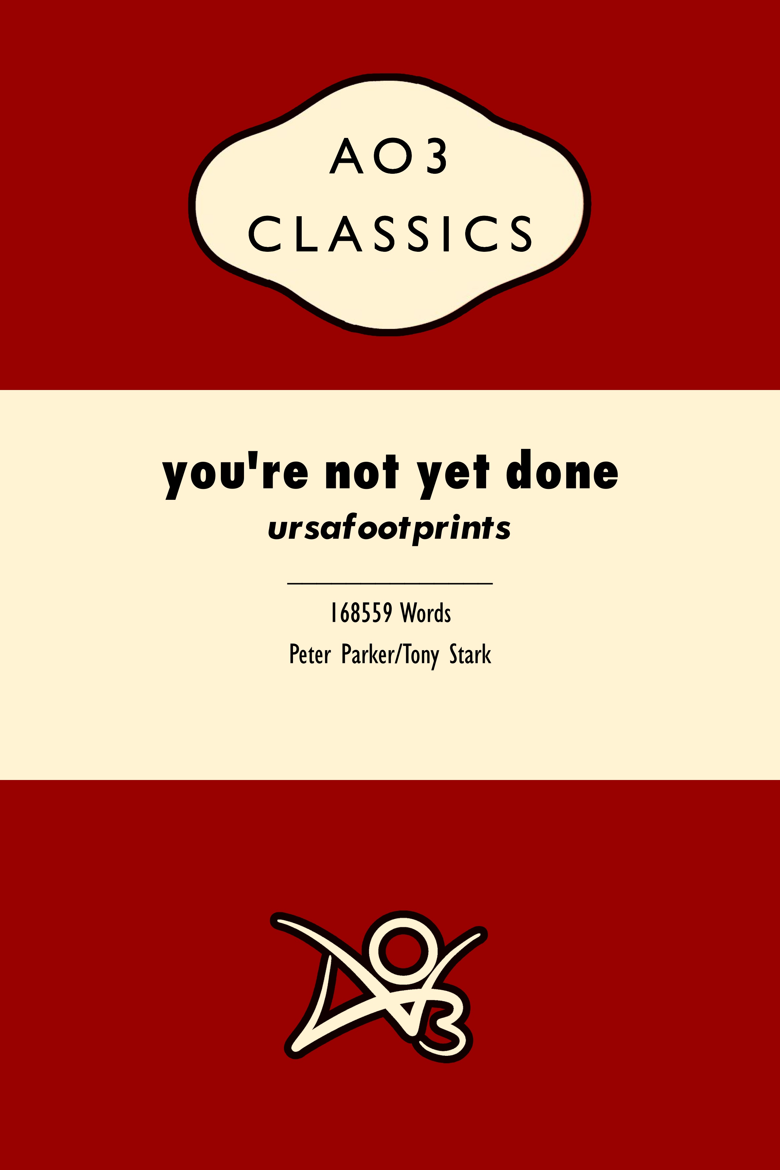 you're not yet done